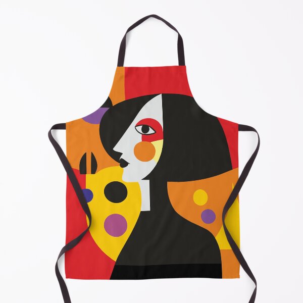 Item preview, Modern Abstract Woman Portrait – Colorful Geometric Art designed and sold by ElisabethRaven.