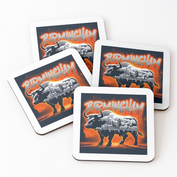 Artikelvorschau, Birmingham Bull Sticker – Premium Reloaded Geschenk-Edition entworfen und verkauft von Imaginarium of Chaos falcon88 .