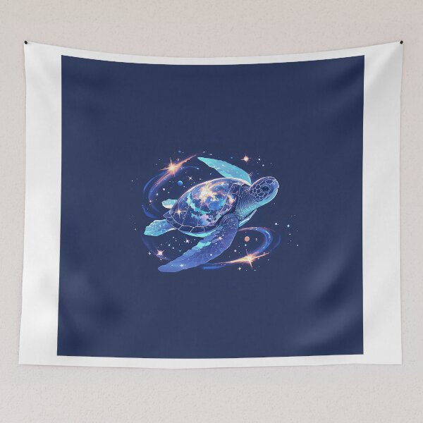 Item preview, Cosmic Galaxy Sea Turtle designed and sold by Christian Weiss.