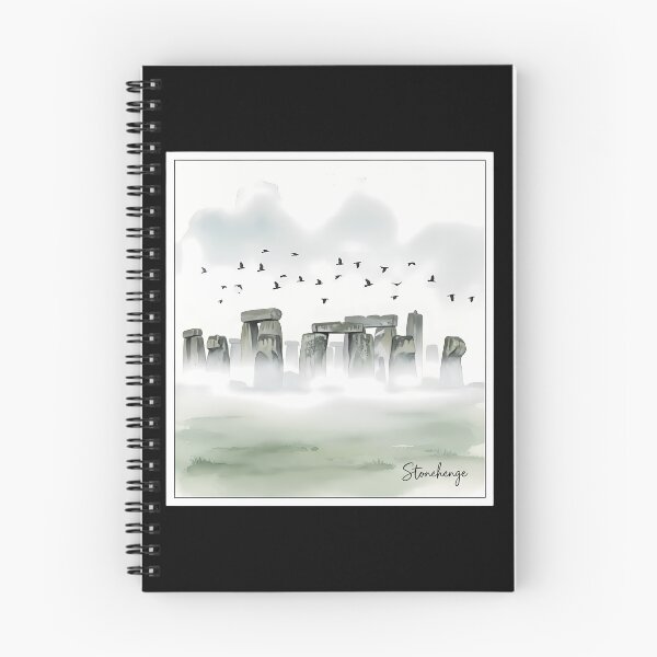 Item preview, Whispers of Stonehenge: An Atmospheric Misty Morning designed and sold by Digital Dreams Arts.