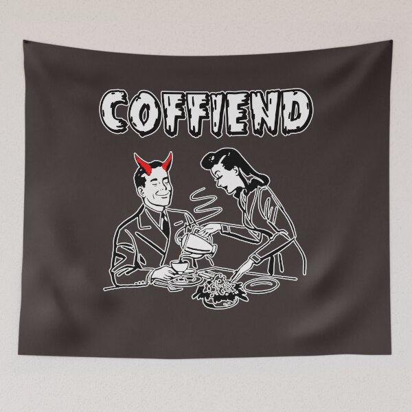 Artikelvorschau, LUSTIGE UND FURCHTSAME T-SHIRTS! KAFFEE - KOMISCHES HORROR-KAFFEE-LIEBHABER-T-SHIRT entworfen und verkauft von BrandNewTeez.