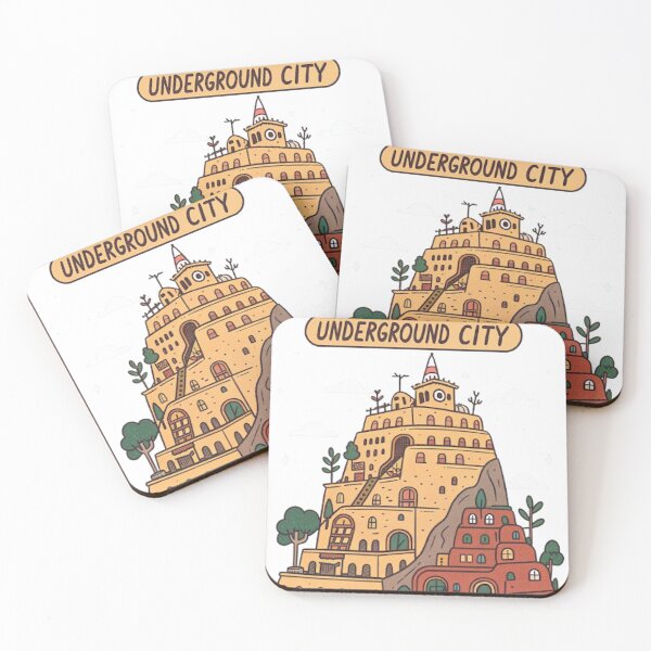 Item preview, DERINKUYU UNDERGROUND CITY designed and sold by likbatonboot.