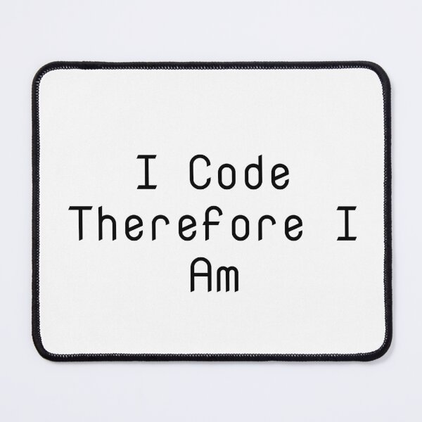 Item preview, I Code Therefore I Am designed and sold by Ninjacatoff.