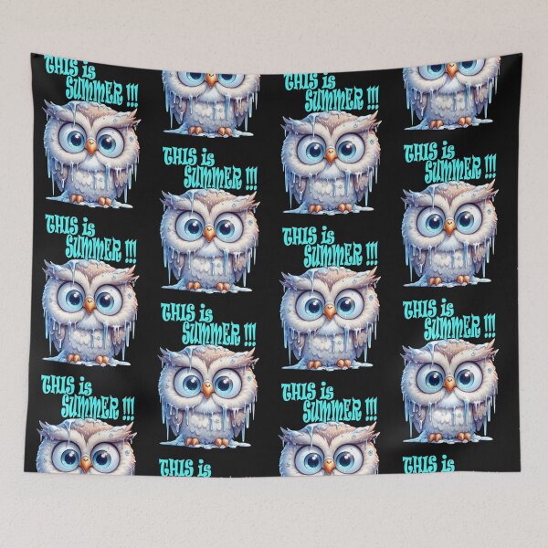 Item preview, This is Summer !!!, asks the shivering owl designed and sold by LoneAngel.