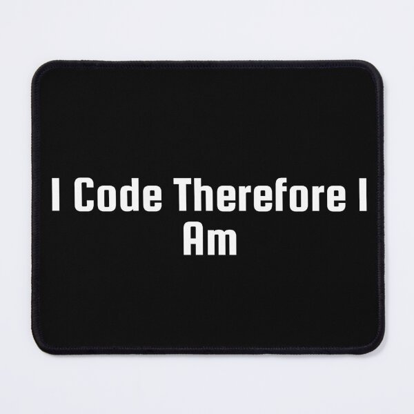 Item preview, I Code Therefore I Am designed and sold by Ninjacatoff.