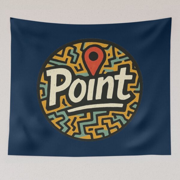 Item preview, Point – Street Art Logo Design designed and sold by matsu-oki.