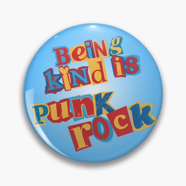 Item preview, Being Kind Is Punk Rock designed and sold by Gracelyn Cosplays.