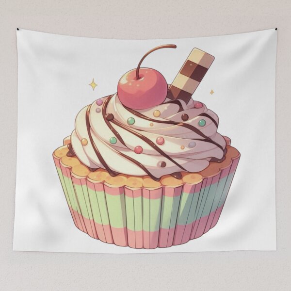 Item preview, Anime Cake – Colorful Kawaii Dessert | Cute Manga Style Food designed and sold by Sugar Wisdom .