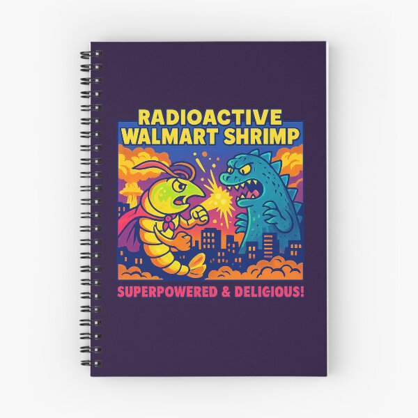 Item preview, Radioactive Walmart Shrimp – Superpowered & Delicious! designed and sold by Bratak.