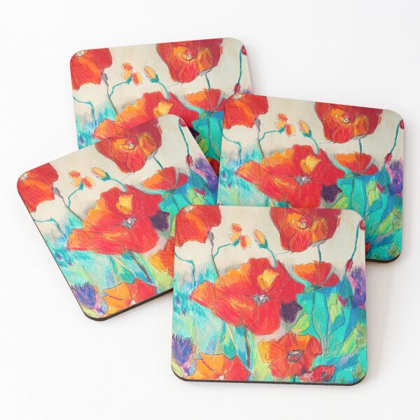 Item preview, Red Poppies for Mum. designed and sold by Kattrend.