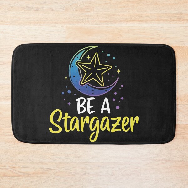 Item preview, Be a Stargazer Cute Moon and Star Quote designed and sold by Owcomm.