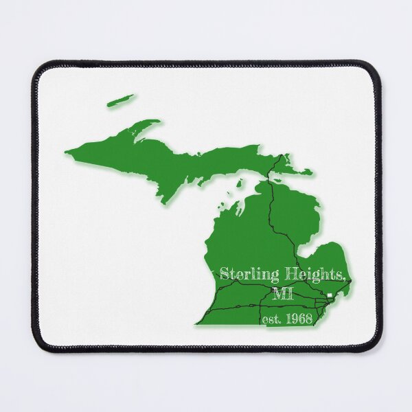 Item preview, Sterling Heights, MI [Green] designed and sold by PhilbonianDezin.