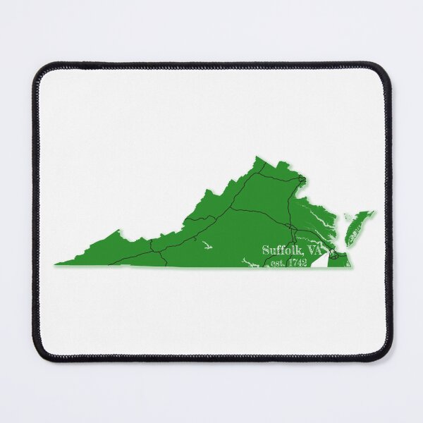 Item preview, Suffolk, VA [Green] designed and sold by PhilbonianDezin.