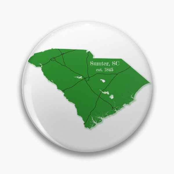 Item preview, Sumter, SC [Green] designed and sold by PhilbonianDezin.