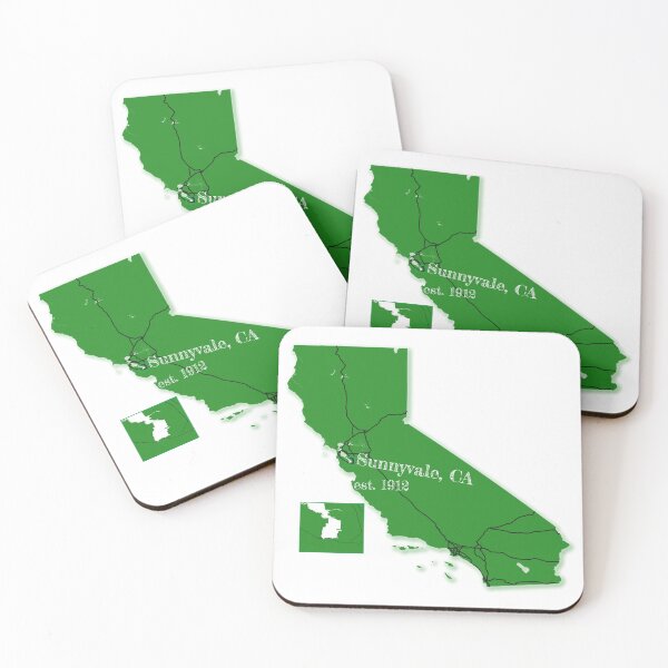 Item preview, Sunnyvale, CA [Green] designed and sold by PhilbonianDezin.