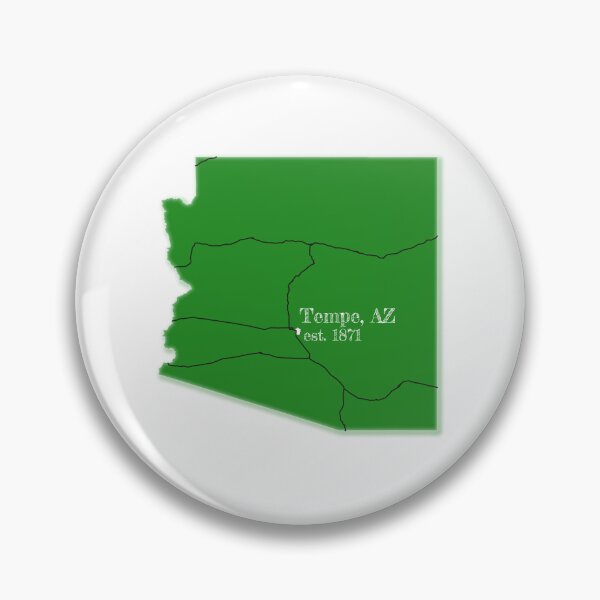Item preview, Tempe, AZ [Green] designed and sold by PhilbonianDezin.