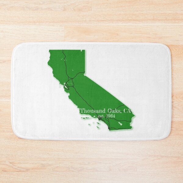 Item preview, Thousand Oaks, CA [Green] designed and sold by PhilbonianDezin.