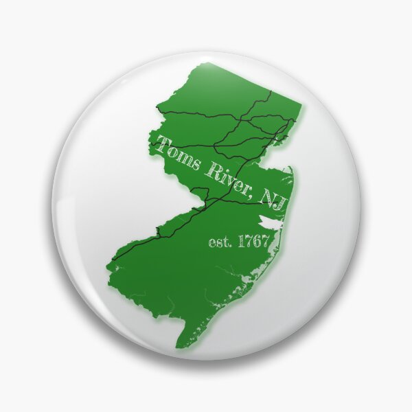 Item preview, Toms River, NJ [Green] designed and sold by PhilbonianDezin.