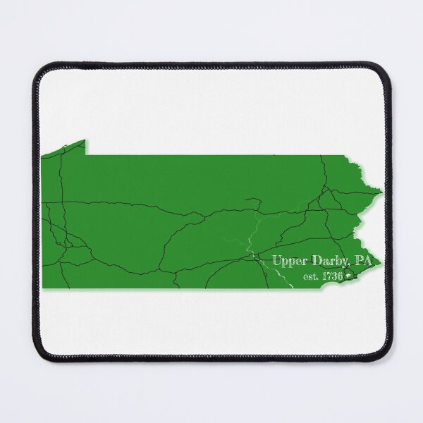 Item preview, Upper Darby, PA [Green] designed and sold by PhilbonianDezin.