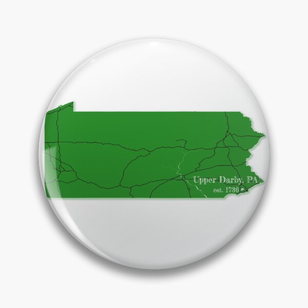 Item preview, Upper Darby, PA [Green] designed and sold by PhilbonianDezin.