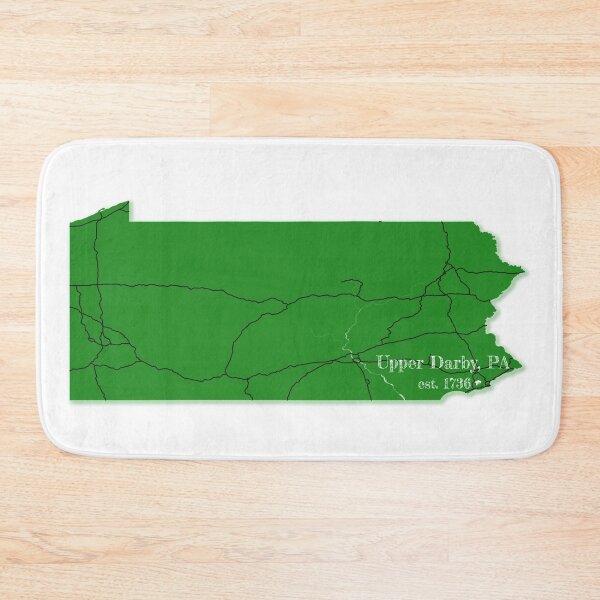 Item preview, Upper Darby, PA [Green] designed and sold by PhilbonianDezin.