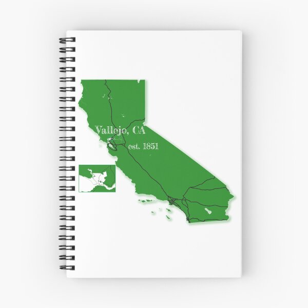 Item preview, Vallejo, CA [Green] designed and sold by PhilbonianDezin.