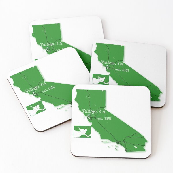 Item preview, Vallejo, CA [Green] designed and sold by PhilbonianDezin.