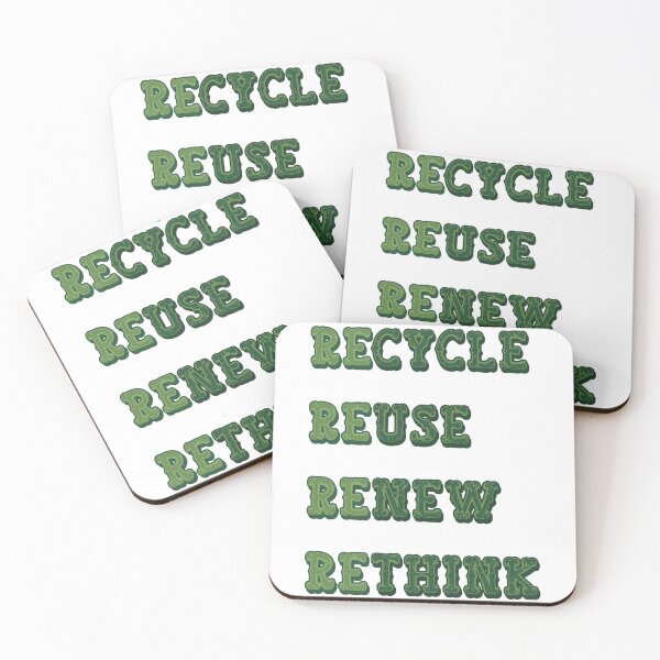 Item preview, Recycle reuse renew rethink designed and sold by Mirksaz-designs.