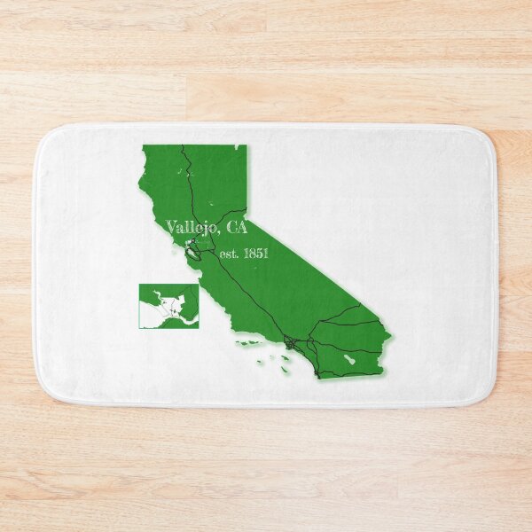 Item preview, Vallejo, CA [Green] designed and sold by PhilbonianDezin.