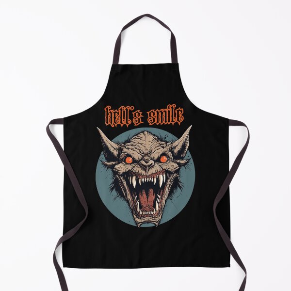 Item preview, Demon Orc Head, Gothic Halloween Horror Hell's Smile designed and sold by TheTrendsDesk.