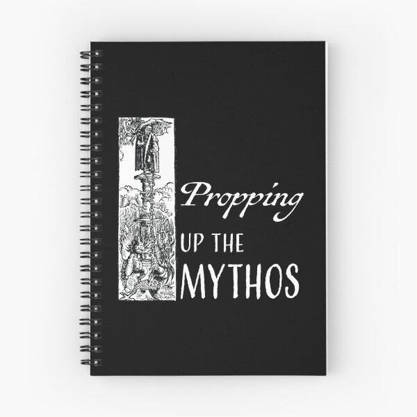 Item preview, Propping Up the Mythos Hazred Pedestal (white text) designed and sold by PropUpTheMythos.