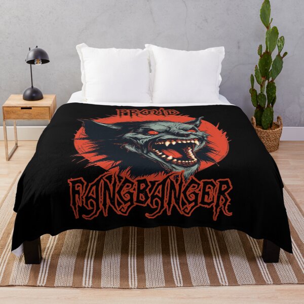 Item preview, Gothic Horror Demon Head, Proud Fangbanger Funny Halloween Theme designed and sold by TheTrendsDesk.