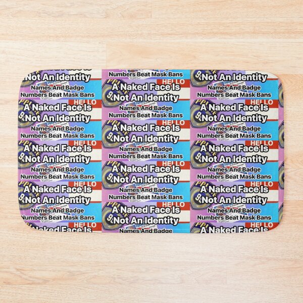 Item preview, A Naked Face Is Not An Identity designed and sold by DestinySugarbuns.