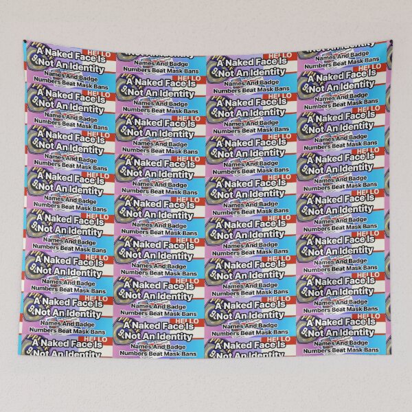 Item preview, A Naked Face Is Not An Identity designed and sold by DestinySugarbuns.
