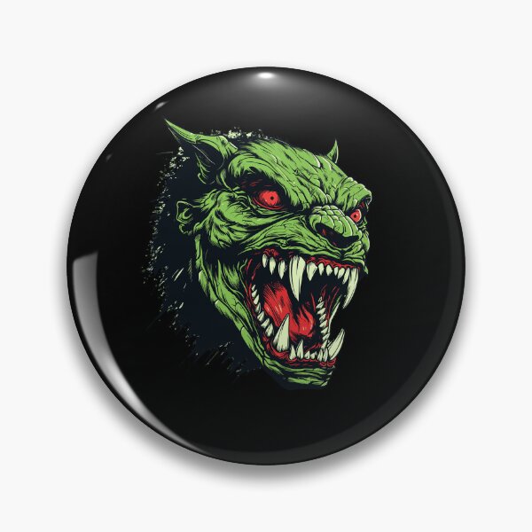 Item preview, Gothic Horror Orc Head, Demon, Ghoul Halloween Theme designed and sold by TheTrendsDesk.