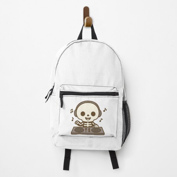 Item preview, Kawaii DJ Skeleton – Halloween Party designed and sold by Meow-WoofDesign.