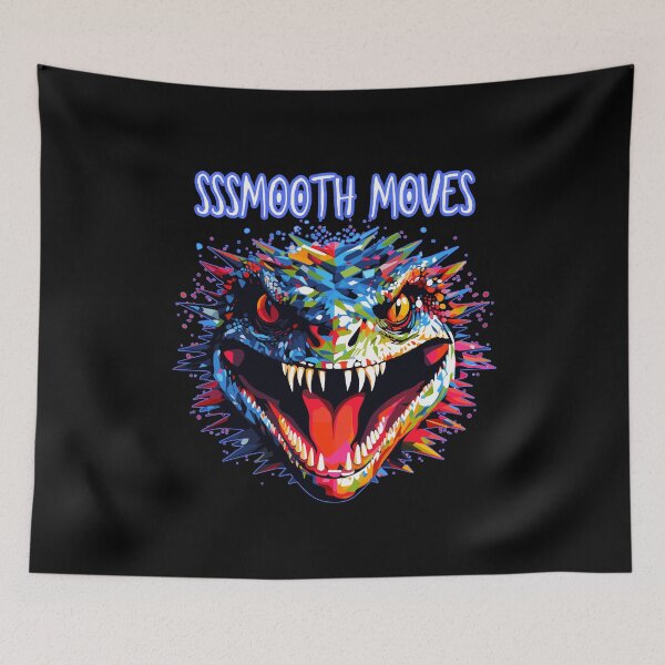 Item preview, Snake Face, reptile , Smooth Moves Funny Halloween gothic theme designed and sold by TheTrendsDesk.