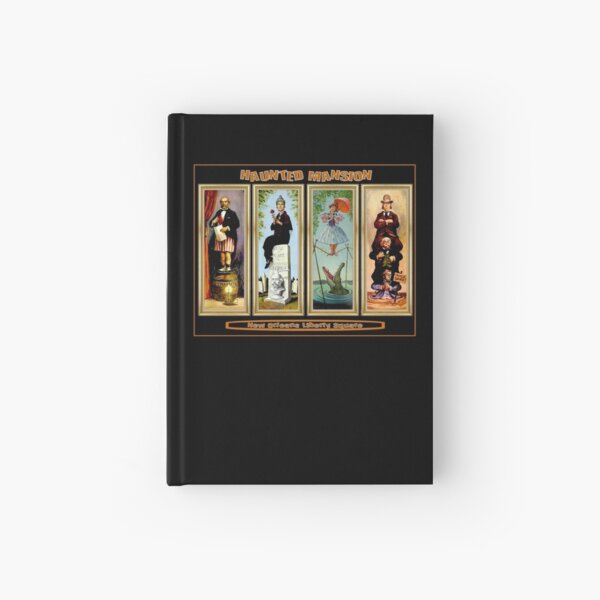 HAUNTED MANSION : Vintage New Orleans Liberty Square Prints. Hardcover Journal