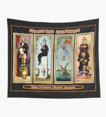 HAUNTED MANSION : Vintage New Orleans Liberty Square Prints. Wall Tapestry
