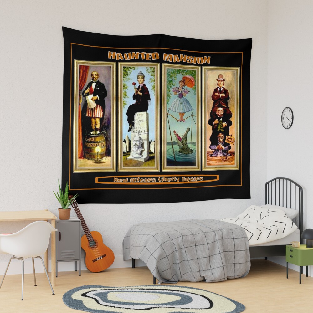 Haunted best sale mansion tapestry