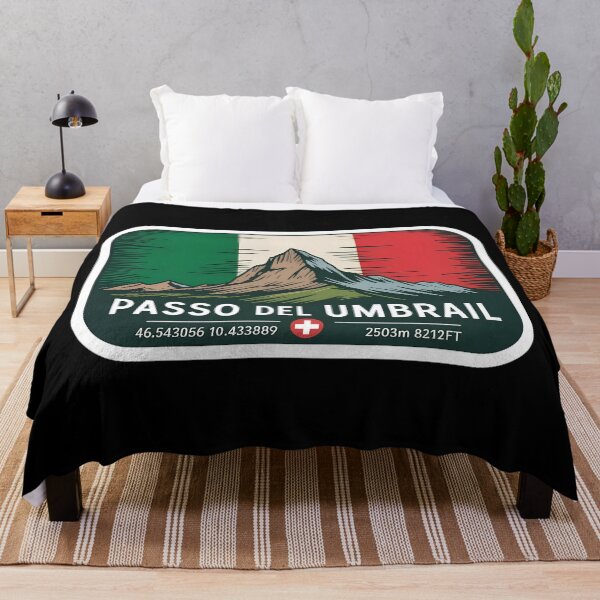 Item preview, Passo del Umbrail Sticker – Switzerland Italy Flag Badge with Coordinates & Elevation designed and sold by VividOrganica.