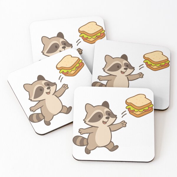 Item preview, Raccoon & Sandwich designed and sold by Marcite.