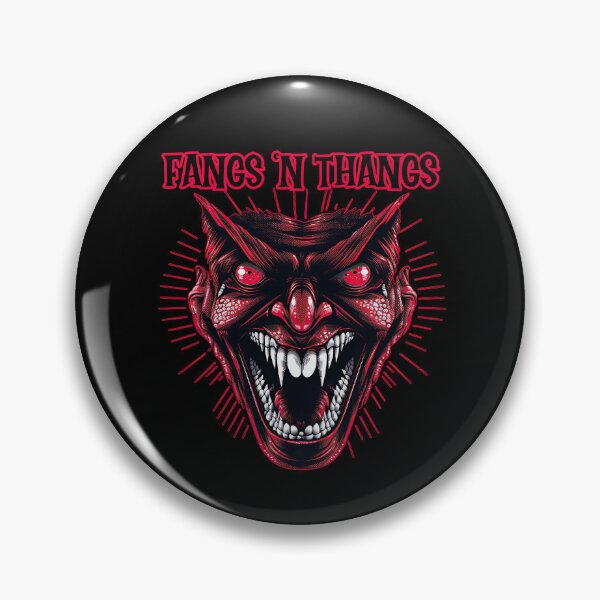 Item preview, Gothic Horror demon ghoul, Fangs 'n Thangs Halloween Theme designed and sold by TheTrendsDesk.