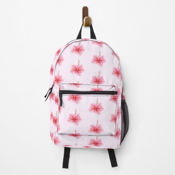 Item preview, Pink Hibiscus Watercolor Sticker | Tropical Flower Aesthetic designed and sold by NuveMood.