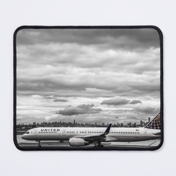 Item preview, United Airlines, Airliner on Stormy Runway designed and sold by Paul Thompson Photography.