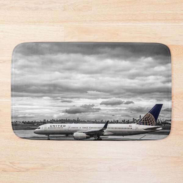 Item preview, United Airlines, Airliner on Stormy Runway designed and sold by Paul Thompson Photography.