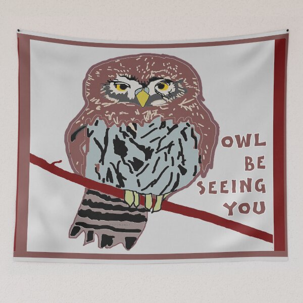 Item preview, Owl Be Seeing You designed and sold by kristalcurt.