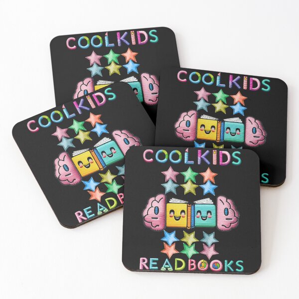 Item preview, Cool Kids Read Books Design designed and sold by ArtDesignTp.