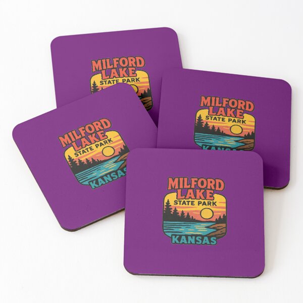 Item preview, Milford Lake State Park  designed and sold by Broken Antler Designs .