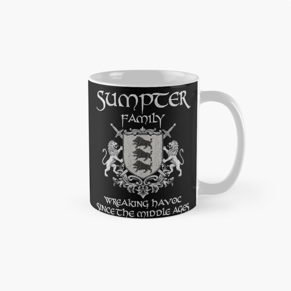Item preview, Sumpter Family Crest – Medieval Heritage Emblem for Ancestry Lovers & Vintage Style Fans designed and sold by 9X FR.